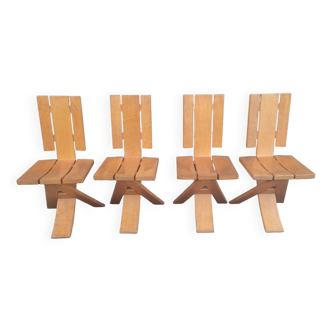 Seltz house oak chairs