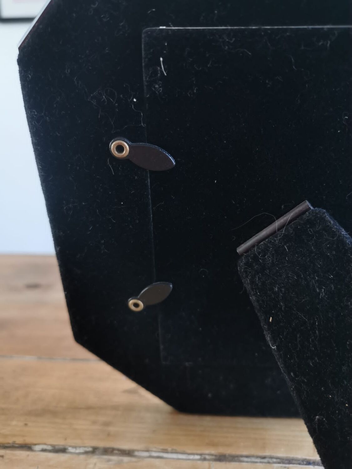 Old beveled mirror frame