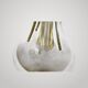 Lunel / Arlus vintage lamp 1950 metal - French 1950s - Desk Lamp
