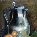 Painting "The tin jug"