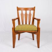 Set of 4 Guillerme and Chambron chairs, Your House, France, 1950s