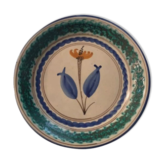 Enamelled ceramic plate igor stefano