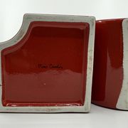 Very rare set of 3 ceramic vases • Pierre Cardin • Circa 1968