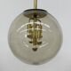 Doria Leuchten globe glass hanging lamp , 1970s