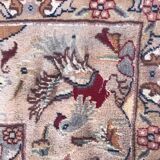 Pakistani carpet wool and silk handmade 190x295 cm