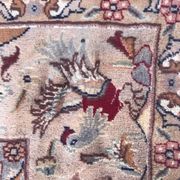 Pakistani carpet wool and silk handmade 190x295 cm