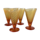 Coupe à glace en forme de cornet vintage