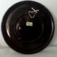 Assiette thoune faience suisse emaux  decor paysage debut 20 eme
