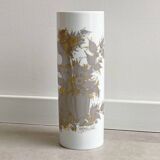 XL Scandinavian vintage Björn Wiinblad vase Sammuramat, Rosenthal, gold decor