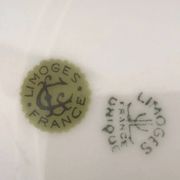 Assiettes plates Limoges