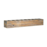 Casier de rangement bois recyclé