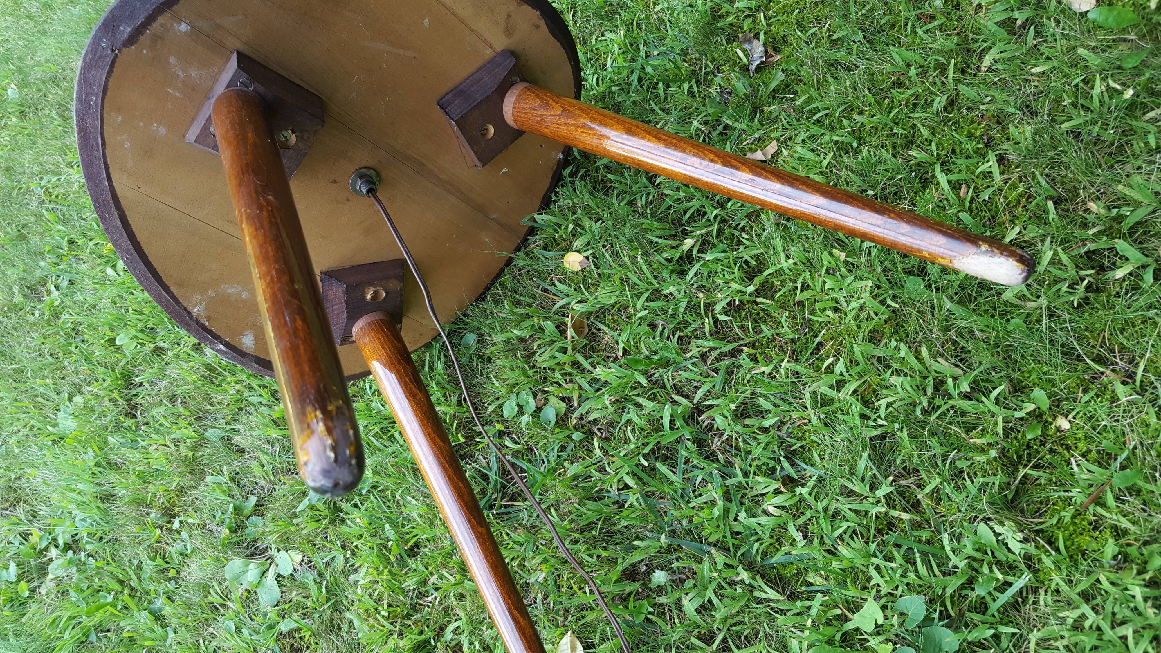 Vintage lamppost 60's tripod