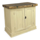 Small workbench 1900 light beige patina