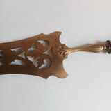 Pie peel XIXth in filled silver and vermeil