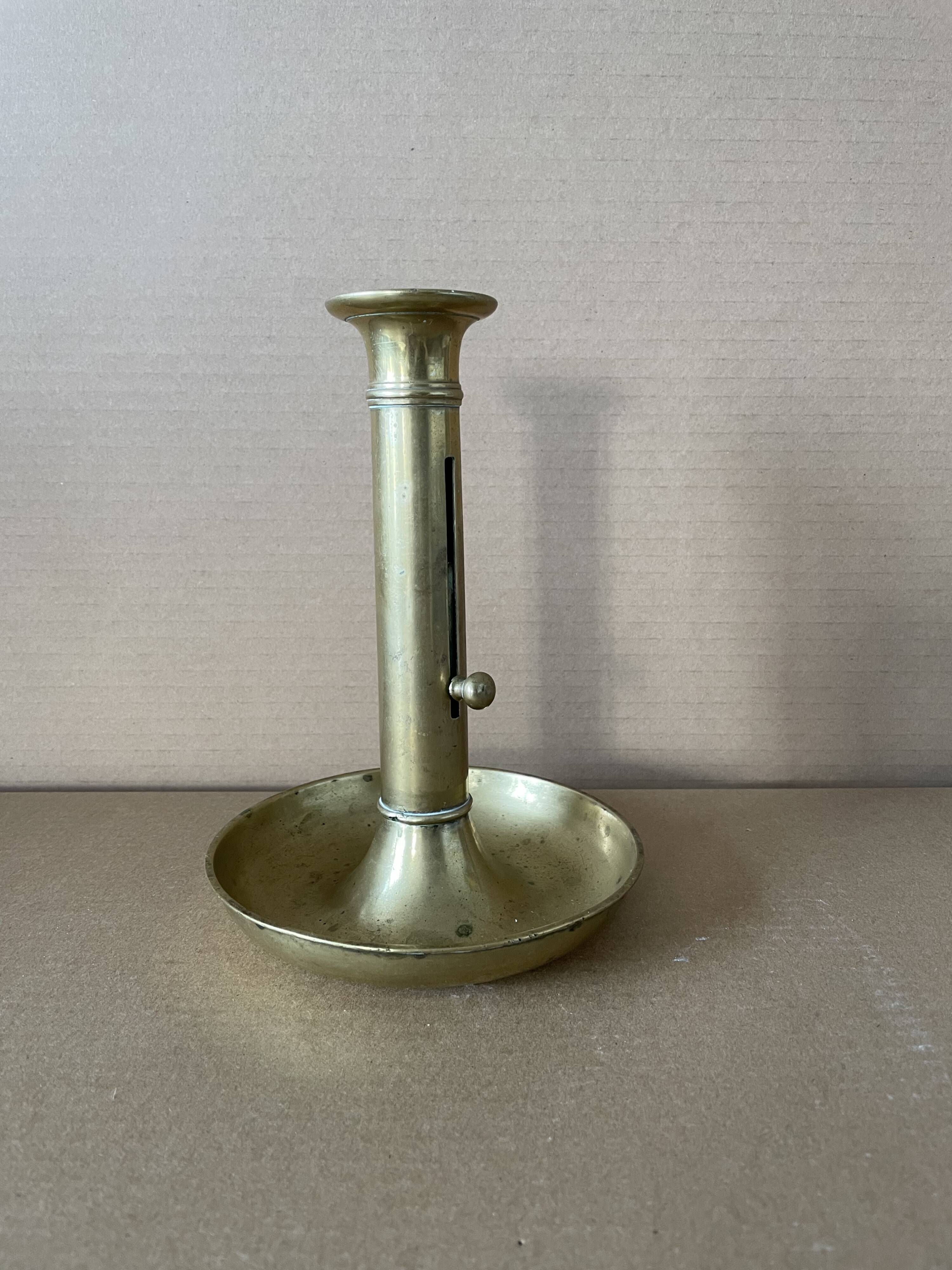 Chandelier à binet en bronze