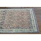 Vintage Turkish Oushak Handmade Wool Cotton Brown Runner Rug 118x309