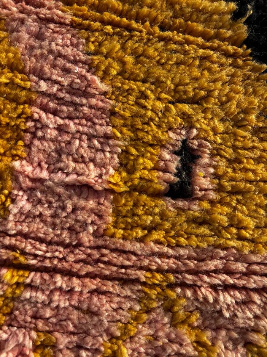 Modern Boujad Berber rug in wool