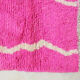 Pink berber azilal carpet 300 x 190 cm