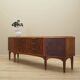 Buffet en noyer, design danois, années 1960, fabriqué au Danemark