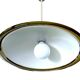 Large Scandinavian Pendant Light in Brass