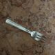 Vintage Art Deco Silver Plated Dessert Fork Set: J. Aussavy, France, 1950s