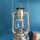 Storm lamp patinated metal galvanized
