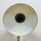 Lampe de table industrielle beige de Metal Mot, années 1960