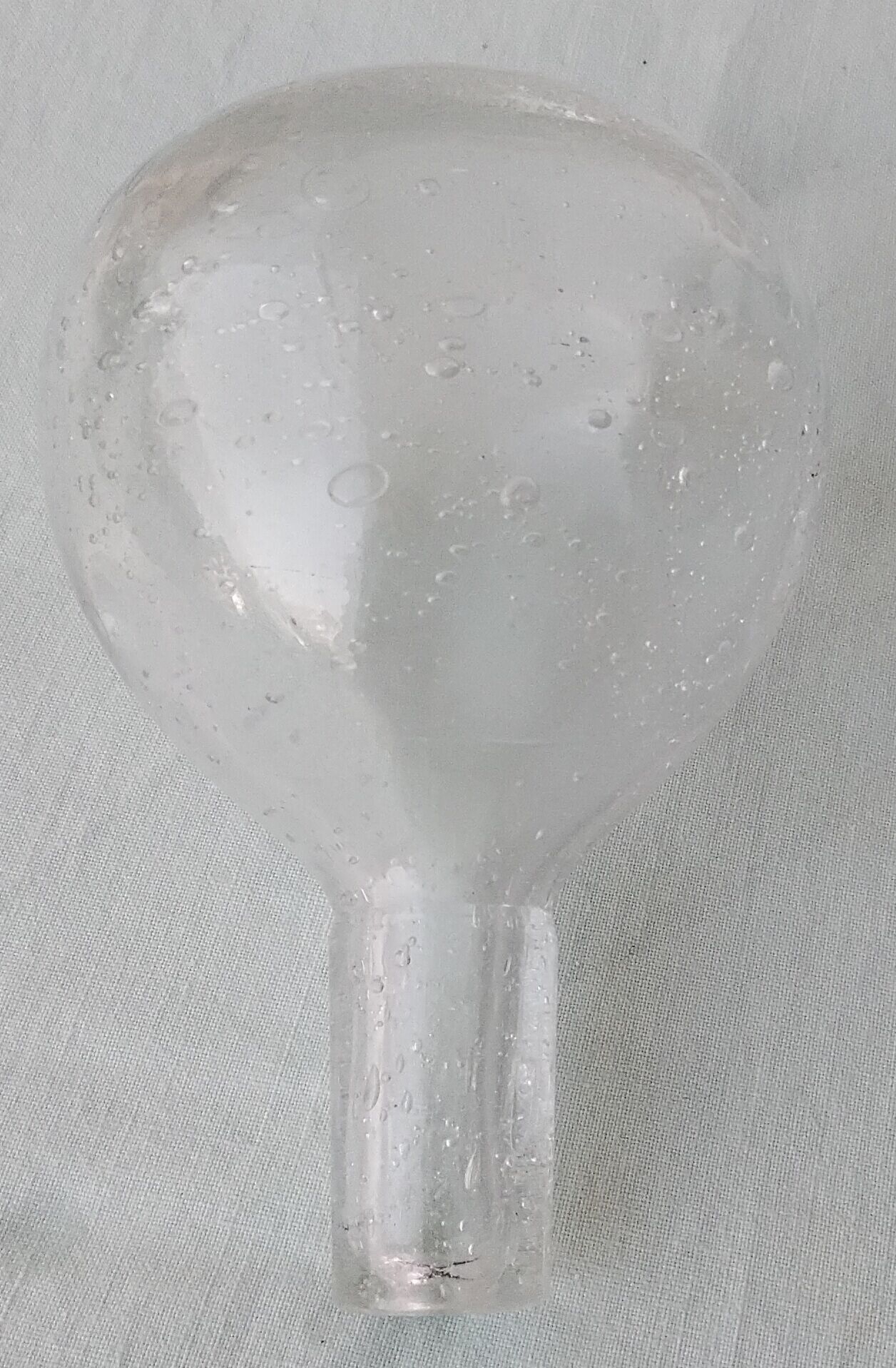 Bubble glass carafe bottle
