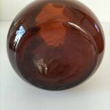 Vintage smoked glass pitcher