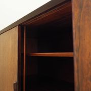 Rosewood highboard, Danish design, 1970s, manufacturer: Omann Jun
