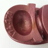 Vintage cast iron ashtray "am 174-178" 1950