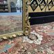 Napoleon III era mirror with gold leaf