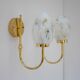 Vintage Scandinavian wall lights, 1980s, set of 2