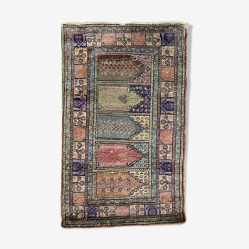 Vintage Kayseri carpets in silk and cotton Turkey
