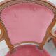 Série de 3 chaises Louis XV en chêne ancienne