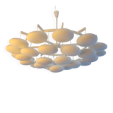 Impressive large modern cloud chandelier from the mid-century Milchhalle Vienna.
