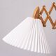 Oak scissors wall lamp Le Klint 1950s Denmark