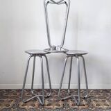 Set of 4 vintage habitat stools
