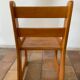 Vintage sled children's chair