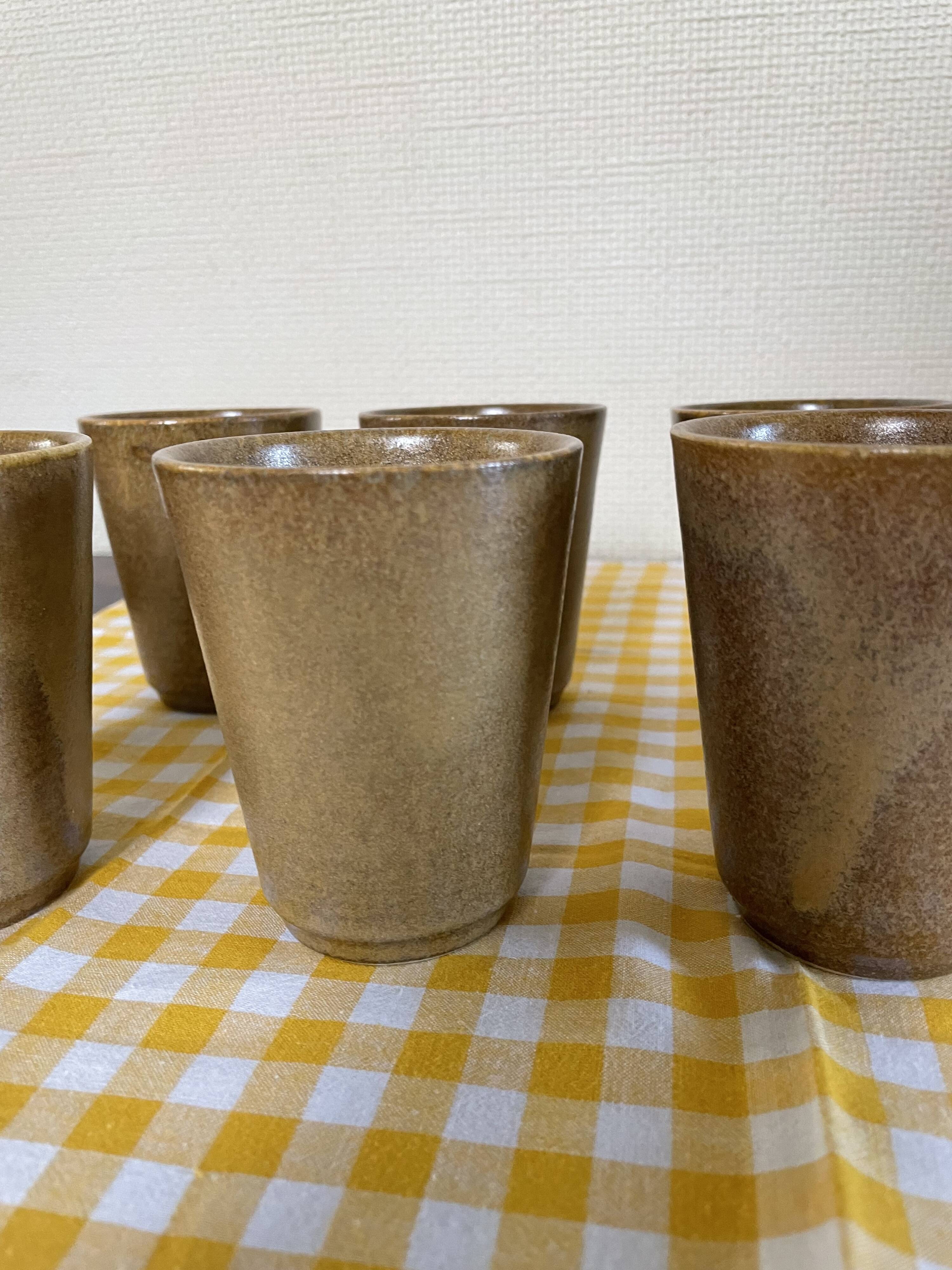 Digoin stoneware mugs