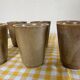 Mugs en grès Digoin