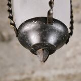 Wrought iron lantern, France, 1950s