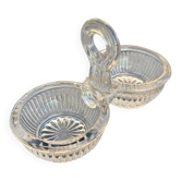 Saliere te poivriere en verre