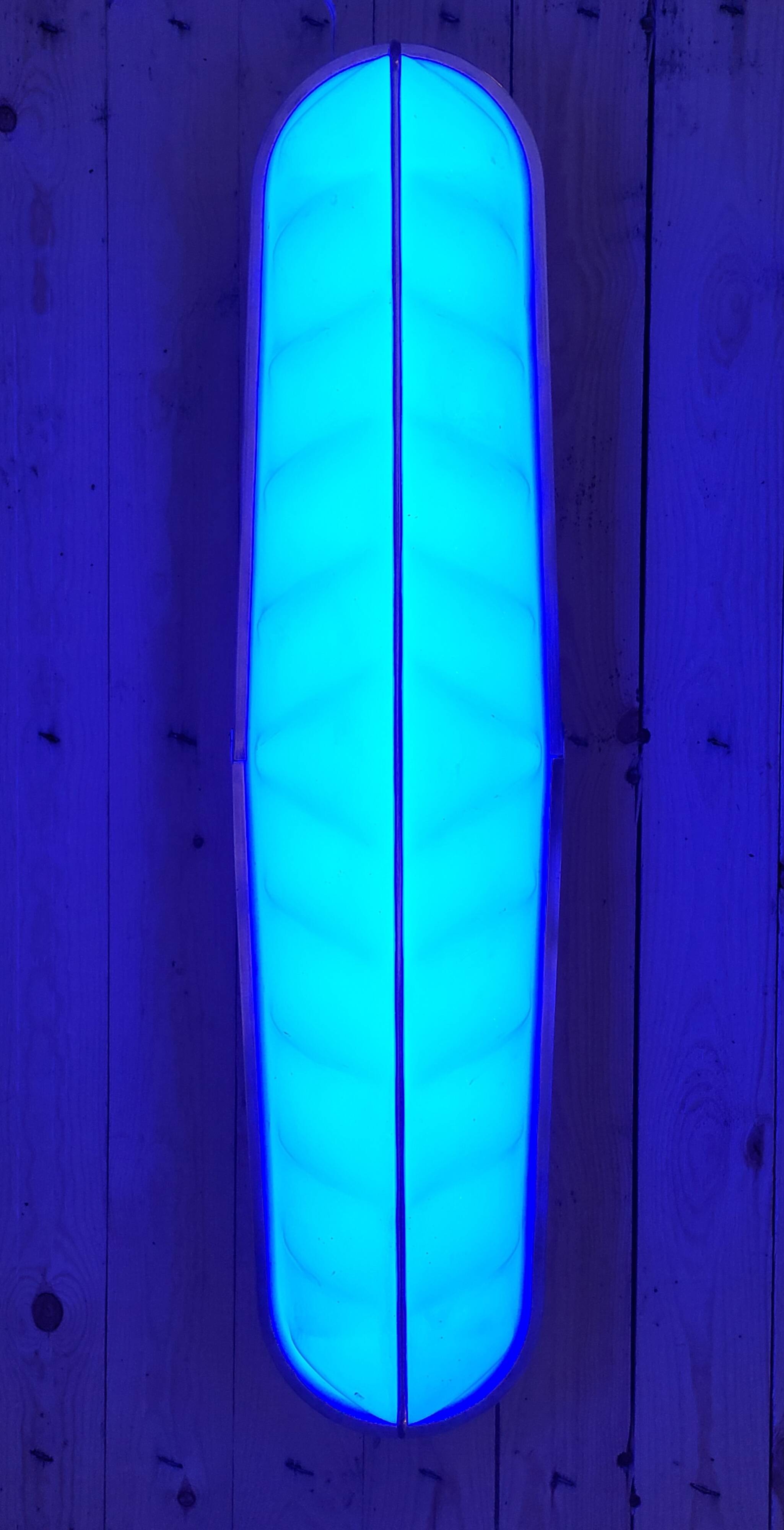 Large Stilux cinema wall lamp Art Deco Italy herringbone pattern