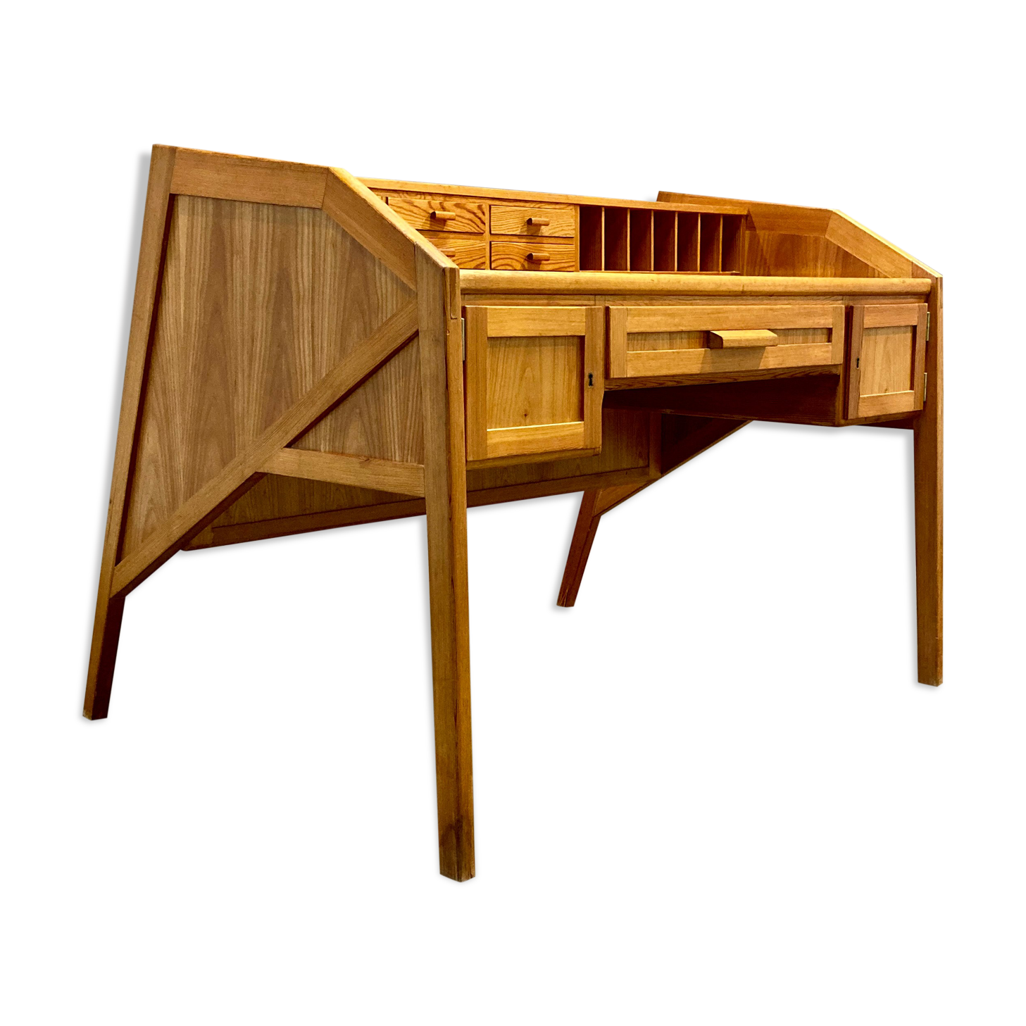 Massive scandinavian design desk 1960