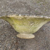 Round bowl in stone restored