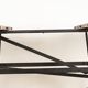 Table haute et basse Danoise en teck et bois laqué marron, modèle Smørrebrø