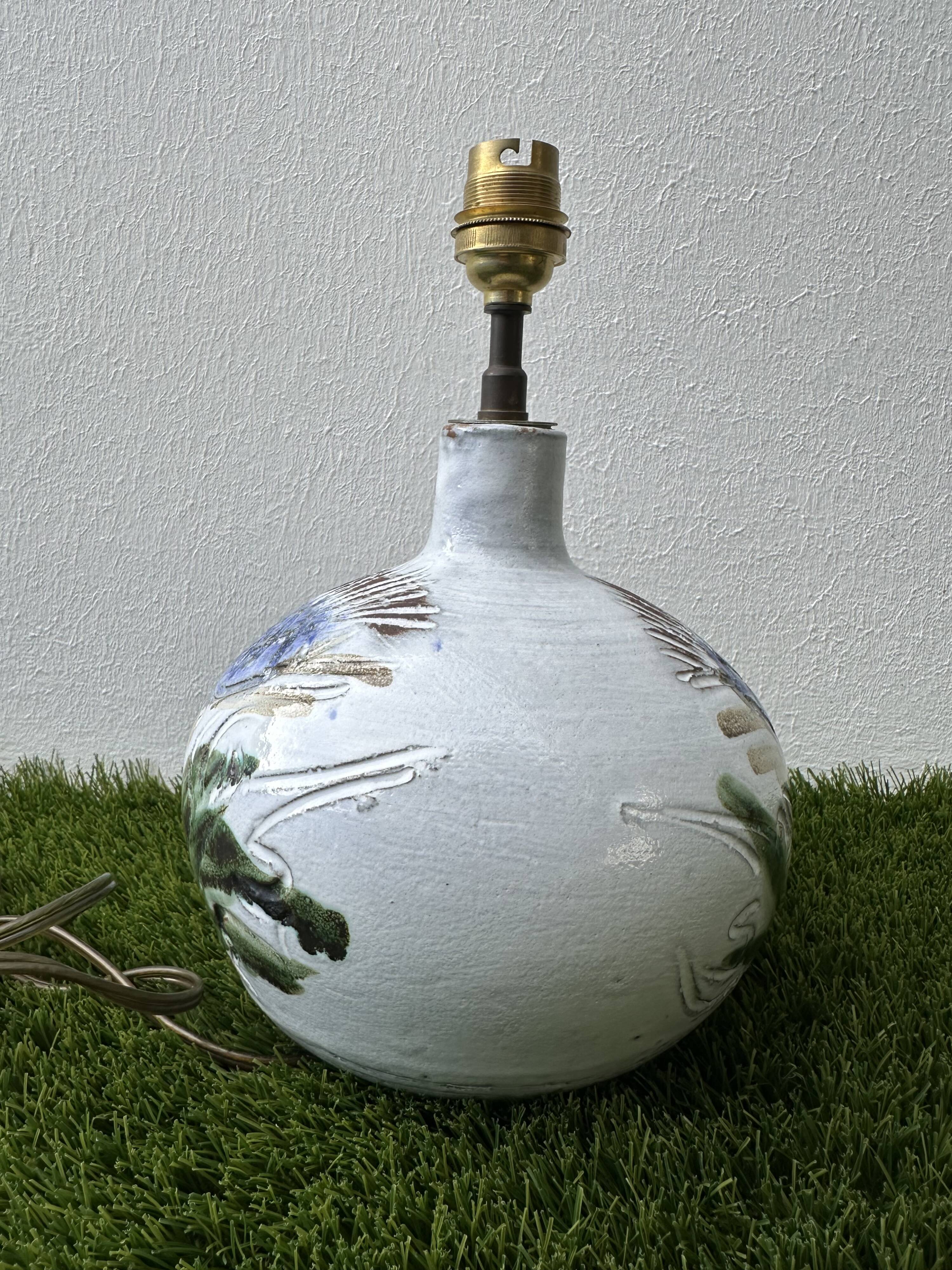 Albert Thiry ceramic lamp base