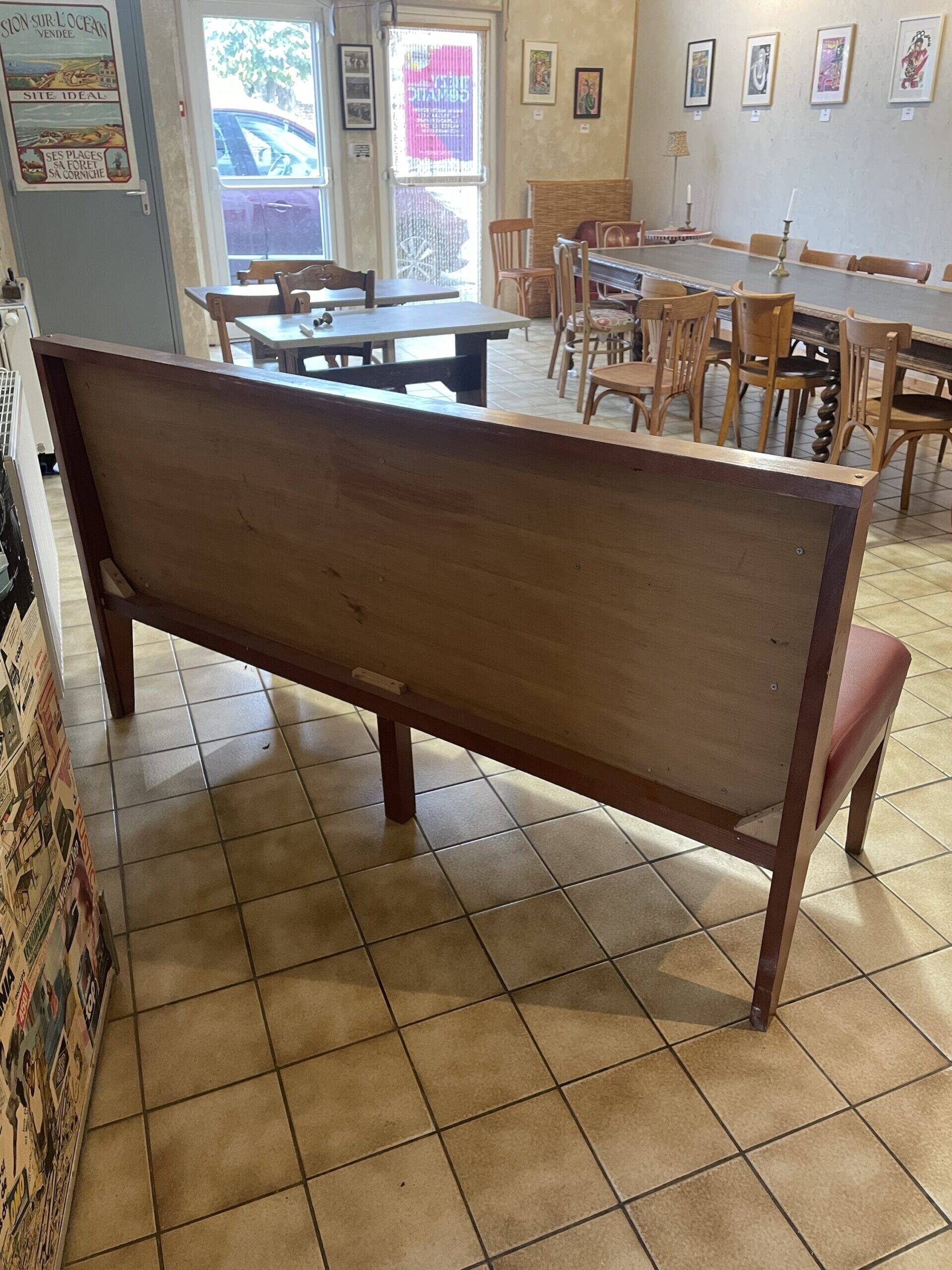 Banquette de bistrot