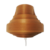 Wooden wall lamp